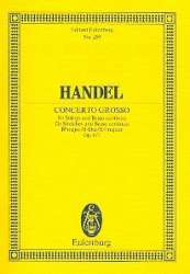 Concerto grosso in B Major op.6,7 : for -Georg Friedrich Händel (George Frederic Handel)