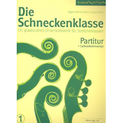 Die Schneckenklasse Band 1 (Partitur und Lehrerkommentar) -Brigitte Wanner-Herren / Arr.Evelyne Fisch