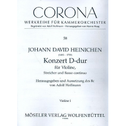 Konzert D-Dur : für Violine, -Johann David Heinichen / Arr.Adolf Hoffmann