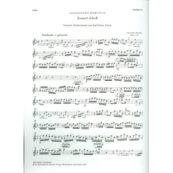 Konzert d-Moll : für Oboe -Alessandro Marcello / Arr.Adolf Hoffmann