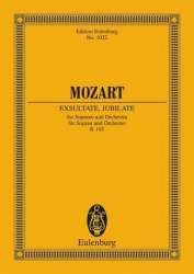 Exsultate, jubilate : motet for soprano -Wolfgang Amadeus Mozart