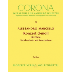 Konzert d-Moll : für Oboe, -Alessandro Marcello / Arr.Adolf Hoffmann