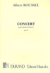 Concert op.34 : -Albert Roussel