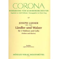 Ländler und Walzer : für -Joseph Lanner