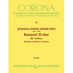 Konzert D-Dur : für Violine, -Johann David Heinichen / Arr.Adolf Hoffmann
