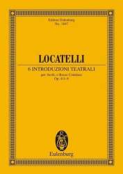 6 introduzioni teatrali op.4,1-6 : -Pietro Locatelli