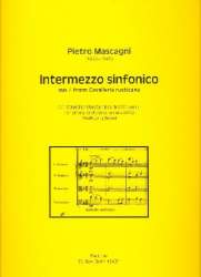 Intermezzo sinfonico aus Cavalleria rusticana : -Pietro Mascagni