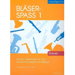 Bläser-Spass 1 - Klavier -Urs Pfister