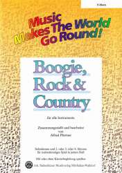 Boogie, Rock & Country - Stimme 1+3 in F - Horn -Alfred Pfortner