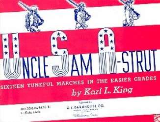Uncle Sam A- Strut - Flute / Flöte in C -Karl Lawrence King