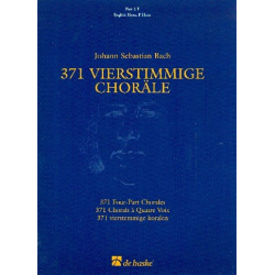371 Vierstimmige Choräle (07 2. Stimme in F) -Johann Sebastian Bach / Arr.Hans Algra