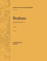 Sinfonie e-Moll Nr.4 op.98 : für Orchester -Johannes Brahms