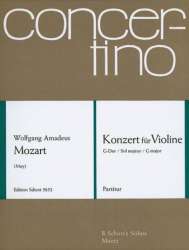 KONZERT G-DUR KV216 : FUER VIOLINE -Wolfgang Amadeus Mozart