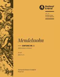 Sinfonie d-Moll Nr.5 op.107 MWVN15 : -Felix Mendelssohn-Bartholdy