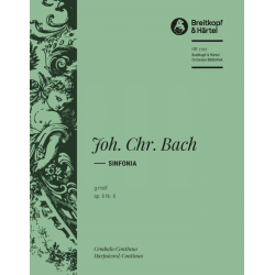 Sinfonie g-Moll op.6,6 : für Orchester -Johann Christian Bach