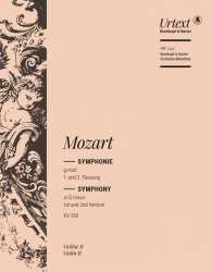 Sinfonie g-Moll Nr.40 KV550 (1. und 2. Fassung) : -Wolfgang Amadeus Mozart