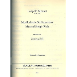 Musikalische Schlittenfahrt : für Orchester -Leopold Mozart