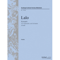Konzert d-Moll : für Violoncello und Orchester -Edouard Lalo