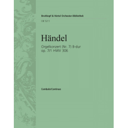 Konzert B-Dur op.7,1 HWV306 : -Georg Friedrich Händel (George Frederic Handel)