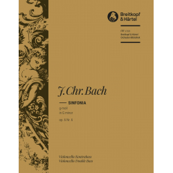 Sinfonie g-Moll op.6,6 : -Johann Christian Bach