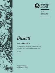 Concerto op. 39 K 247 - Ferruccio Busoni / Arr. Egon Petri