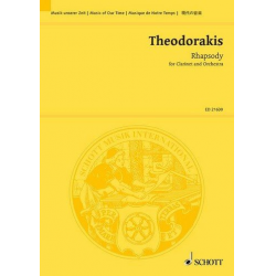 Rhapsody : for orchestra -Mikis Theodorakis