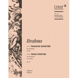 Tragische Ouvertüre d-Moll op.81 : -Johannes Brahms