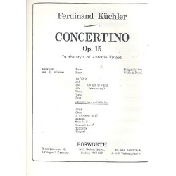 Concertino D-Dur op.15 für Violine -Ferdinand Küchler