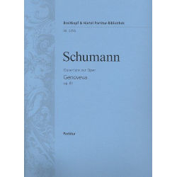 Ouvertüre zur Oper Genoveva op.81 : -Robert Schumann