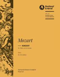 Konzert G-Dur KV313 : für Flöte -Wolfgang Amadeus Mozart