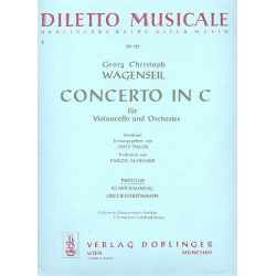Konzert C-Dur : für Violoncello -Georg Christoph Wagenseil / Arr.Fritz Racek
