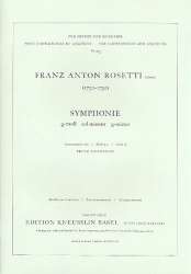 Sinfonie g-Moll : -Francesco Antonio Rosetti (Rößler)