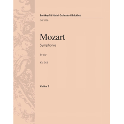 Sinfonie Es-Dur Nr.39 KV543 : -Wolfgang Amadeus Mozart