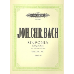 Sinfonie Es-Dur op.18,1 : -Johann Christian Bach