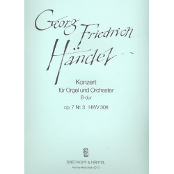 Konzert B-Dur op.7,3 HWV308 : -Georg Friedrich Händel (George Frederic Handel)