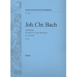 Sinfonia D-Dur : für Orchester -Johann Christian Bach