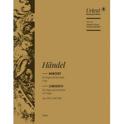 Konzert F-Dur op.4,5 HWV293 : -Georg Friedrich Händel (George Frederic Handel)