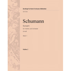 Konzert d-Moll WoO1 : für Violine -Robert Schumann