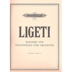 Konzert : für Violoncello -György Ligeti