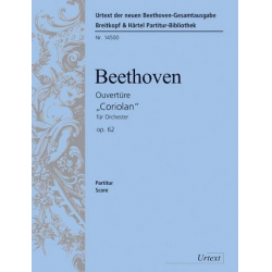 Coriolan-Ouvertüre op.62 (Partitur) -Ludwig van Beethoven / Arr.Hans-Werner Küthen