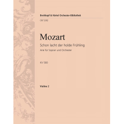 Schon lacht der holde Frühling KV580 : -Wolfgang Amadeus Mozart / Arr.Franz Beyer