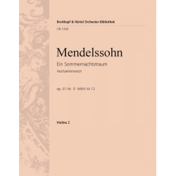 Hochzeitsmarsch aus Ein -Felix Mendelssohn-Bartholdy