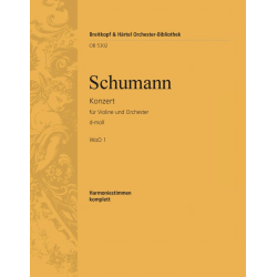 Konzert d-Moll WoO1 : für Violine -Robert Schumann