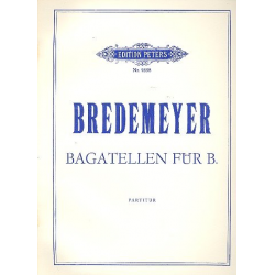 BAGATELLEN FUER B., 1970 -Reiner Bredemeyer