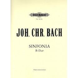 Sinfonie B-Dur : für Orchester -Johann Christian Bach