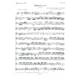 Sinfonie B-Dur op.3,4 : -Johann Christian Bach
