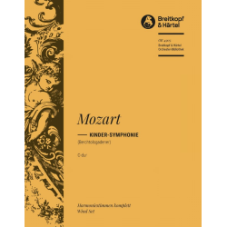 Kinder-Sinfonie C-Dur : -Leopold Mozart / Arr.Gustave Sandré