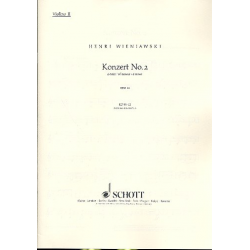 Konzert d-Moll Nr.2 op.22 : -Henryk Wieniawsky