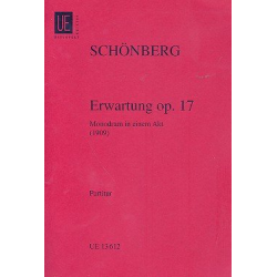 Erwartung op.17 : Monodram -Arnold Schönberg