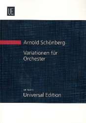 Variationen op.31 : für Orchester -Arnold Schönberg